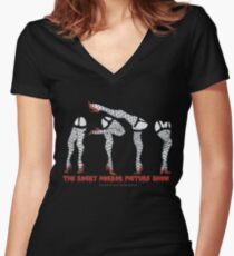 Rocky Horror Picture Show {Legs} Women's Fitted V-Neck T-Shirt