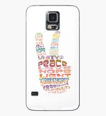Peace sign iPhone and iPod case Case/Skin for Samsung Galaxy