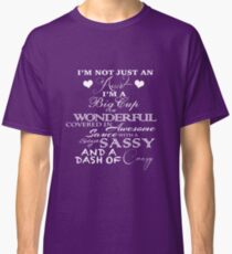 Not Just An Aunt- Purple Classic T-Shirt