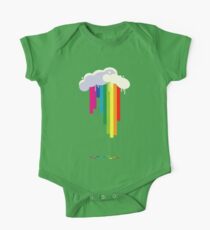 Raining Rainbows One Piece - Short Sleeve