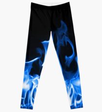 Blue Flames Leggings