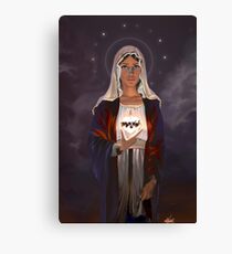 Immaculate Heart of Mary Canvas Print