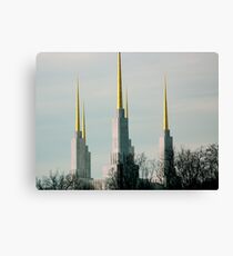 Triple Spires ^ Canvas Print
