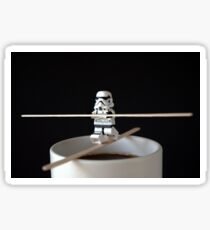 Stormtrooper Training Sticker