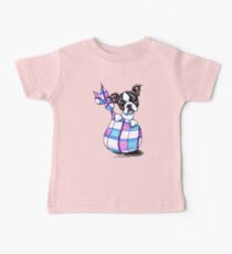 Boston Terrier Sack Puppy Baby Tee