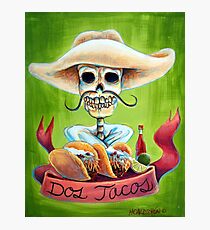 Dos Tacos Photographic Print