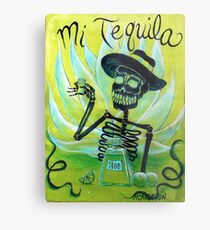 Mi Tequila Metal Print