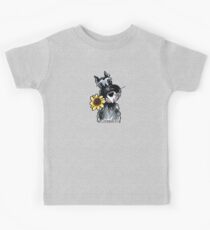 Camiseta para niños Sunny Schnauzer