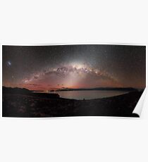 Crown Jewels above Lake Tekapo Poster