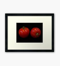 Two For The Money Framed Print
