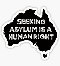 Seeking Asylum Is A Human Right Sticker