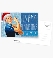 Have a Feminist Christmas! Postcards
