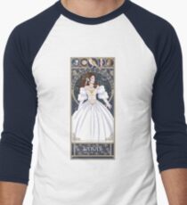 Sarah Nouveau - Labyrinth Baseballshirt mit 3/4-Arm