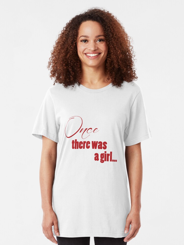 Alternate view of Once There Was A Girl Slim Fit T-Shirt