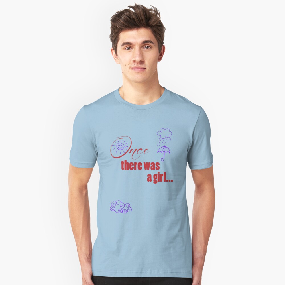 Once There Was A Girl - Embellished with Weather Slim Fit T-Shirt