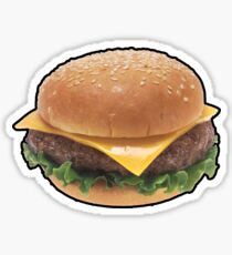 Burger Sticker