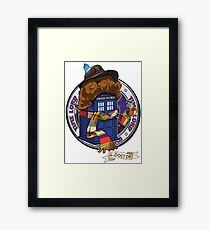 Time Lord Framed Print