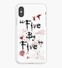 Five By Five iPhone Case/Skin
