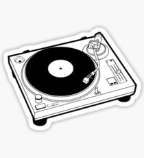 Turntable Sticker