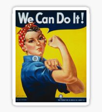 We Can Do It Sticker