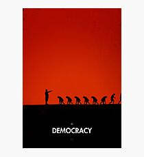 99 Steps of Progress - Democracy Photographic Print