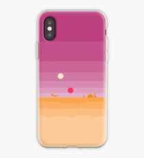 Pixel Tatooine Landscape iPhone-Hülle & Cover
