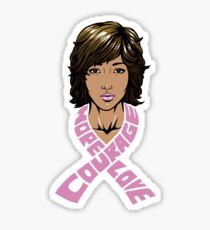 Wrapped in Support Sticker