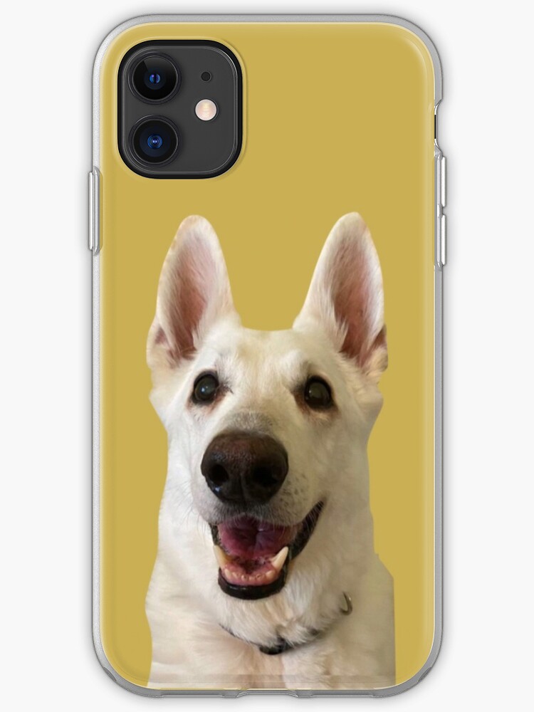 "Jack the TikTok Dog (Yellow)" iPhone Case & Cover by