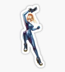 Zero Suit Samus (Smash 4) Sticker