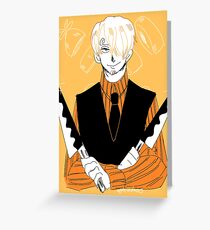 water 7 sanji Greeting Card