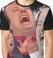 David Mitchell Hysterical Laugh Graphic T-Shirt