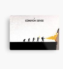 99 Steps of Progress - Common sense Metal Print