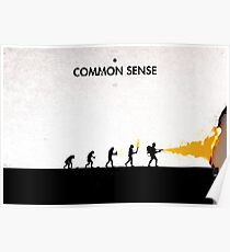 99 Steps of Progress - Common sense Poster
