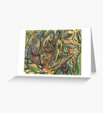 caught up Greeting Card
