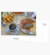 English Breakfast Postcards