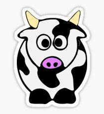 ღ°㋡Cute Brindled Cow Clothing & Stickers㋡ღ° Sticker