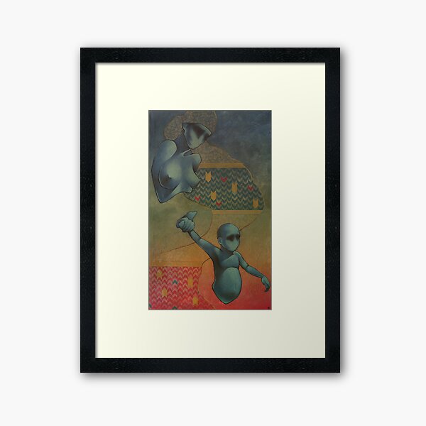 our path... Framed Art Print