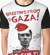 GAZA WEIHNACHTEN TEE- #FREEWORLBOSS Grafik T-Shirt