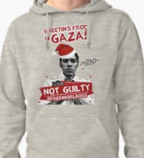 GAZA XMAS TEE- #FREEWORLBOSS Pullover Hoodie