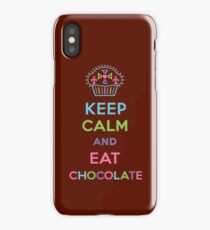 Keep Calm and Eat Chocolate 3G 4G 4s iPhone case iPhone Case