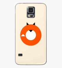 Ein minimalistischer Fox Hülle & Klebefolie für Samsung Galaxy
