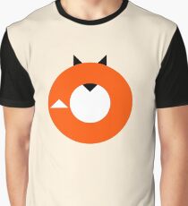 A Most Minimalist Fox Graphic T-Shirt