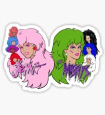 Jem and the Holograms Vs The Misfits Sticker