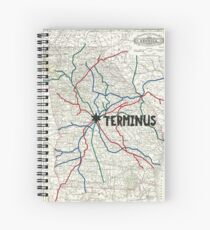Die Walking Dead - Terminus Karte Spiralblock