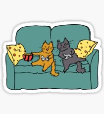 Gamer Cats Sticker