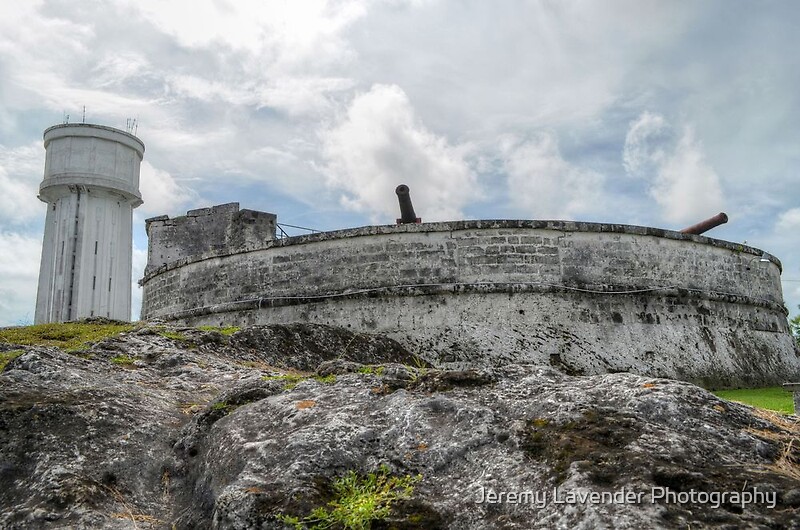 "Historical Places of Nassau, The Bahamas Fort Fincastle & The Water