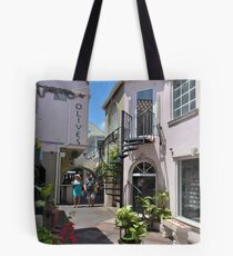 Downtown Nassau, The Bahamas Tote Bag