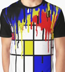 Camiseta gráfica Mondrian