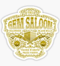 The Gem Saloon Sticker