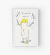 Elizabeth bennet silhouette Hardcover Journal
